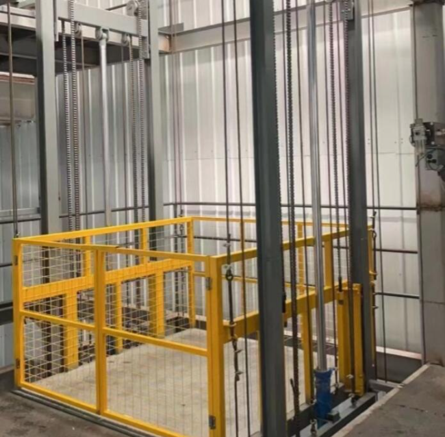 苏州导轨式升降机一般加工周期